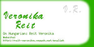 veronika reit business card